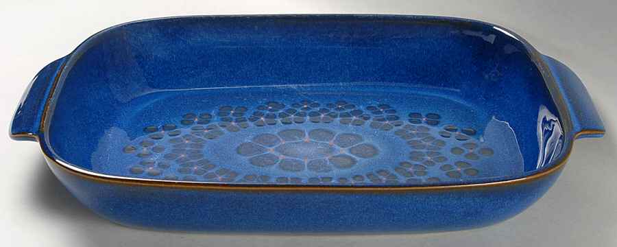 Midnight Rectangular Roaster by Denby-Langley-1