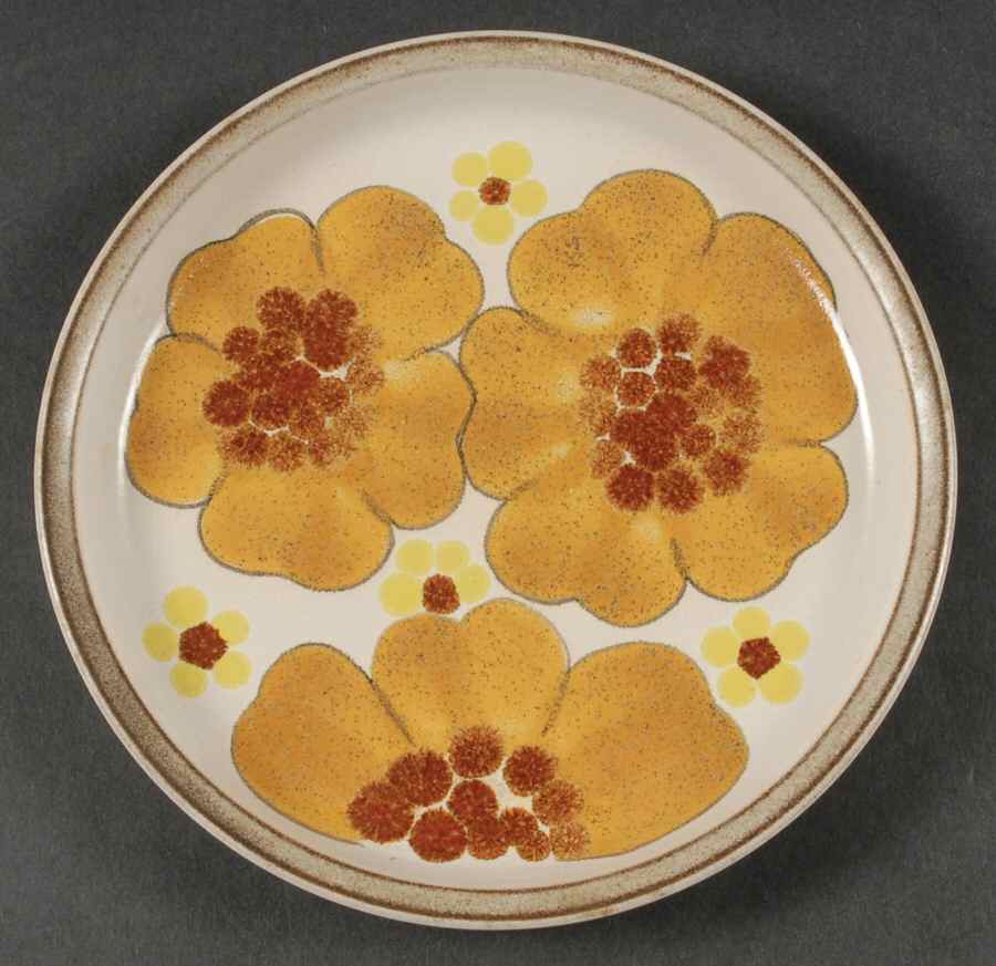 Minstrel Bread & Butter Plate by Denby-Langley-1
