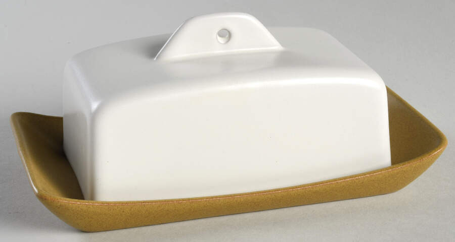 Ode Rectangular Covered Butter by Denby-Langley-1
