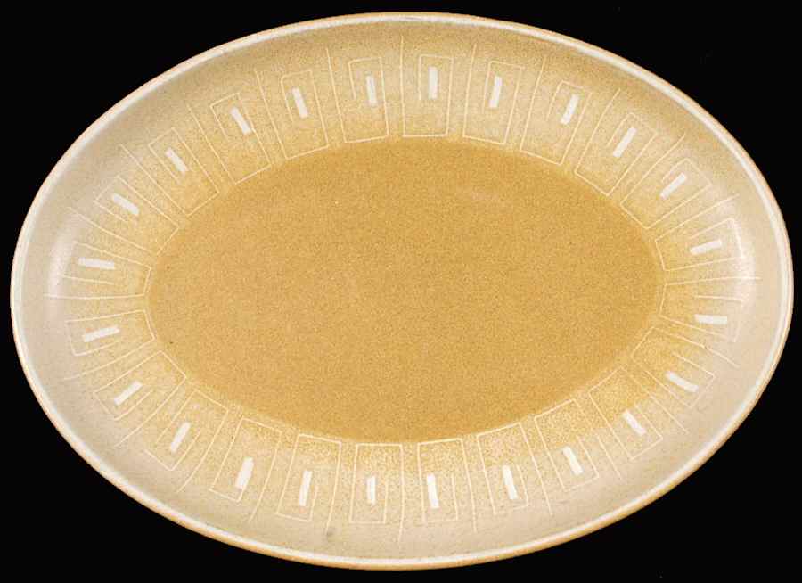 Ode 9" Oval Serving Platter by Denby-Langley-1