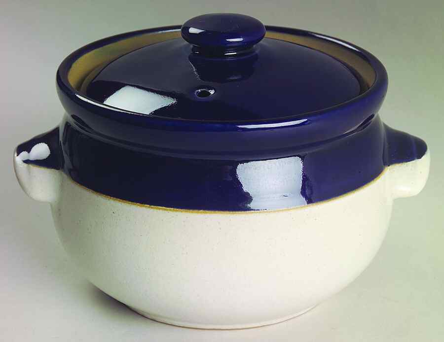 Potpourri Blue 1.5 Qt Round Covered Casserole by Denby-Langley-1