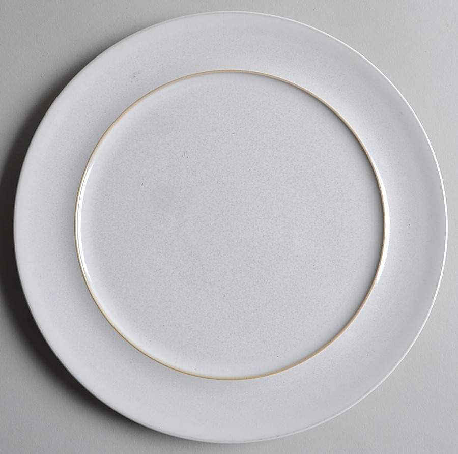 Potpourri White Luncheon Plate by Denby-Langley-1