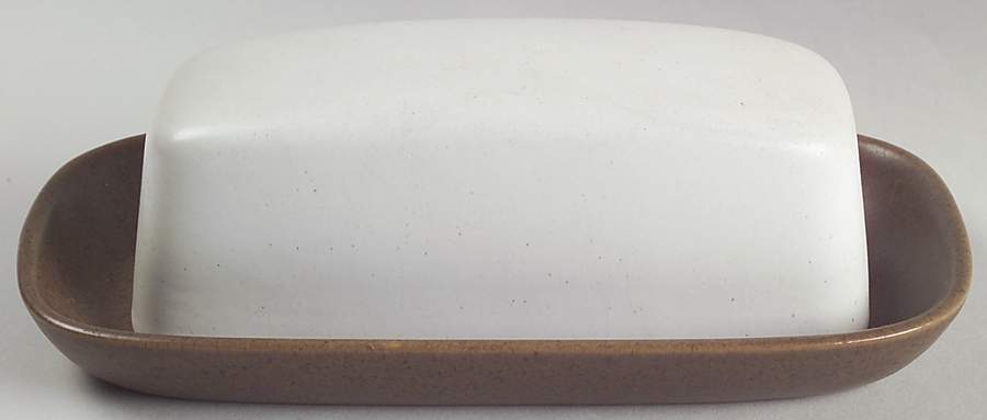 Potpourri White 1/4 Lb Covered Butter by Denby-Langley-1