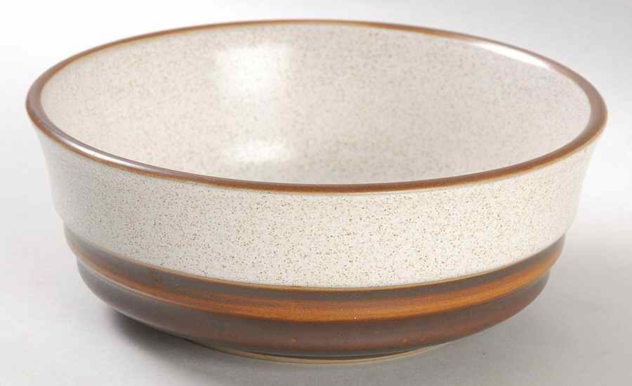 Potter's Wheel Green Coupe Cereal Bowl by Denby-Langley-1