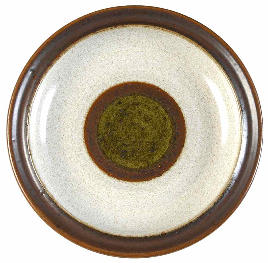 Potter's Wheel Green Bread & Butter Plate by Denby-Langley-1