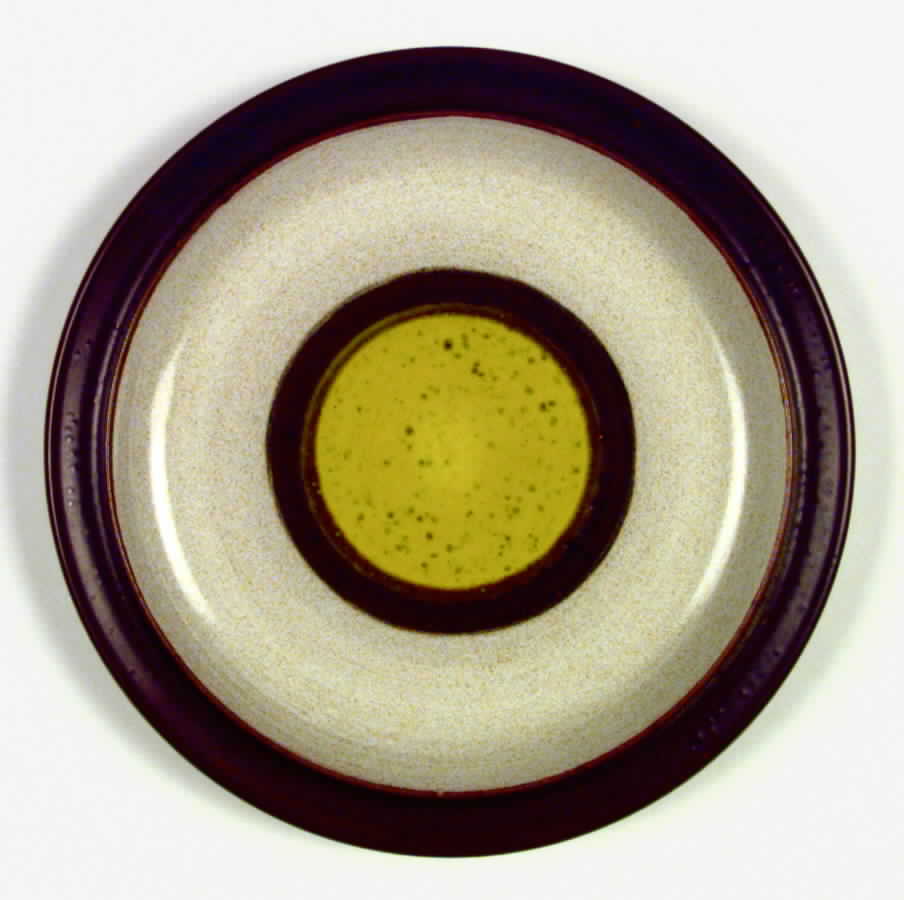 Potter's Wheel Gold Dinner Plate by Denby-Langley-1