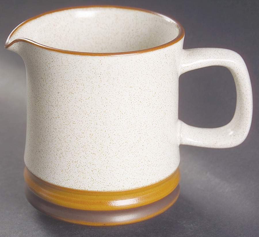 Potter's Wheel Rust Red Creamer by Denby-Langley-1