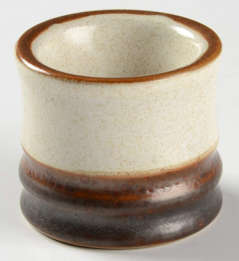 Potter's Wheel Rust Red Single Egg Cup by Denby-Langley-1