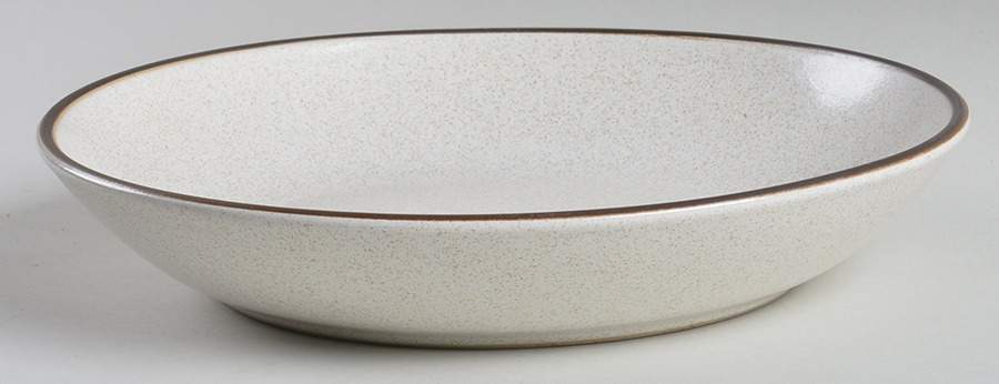 Potter's Wheel Rust Red 9" Pasta Serving Bowl by Denby-Langley-1