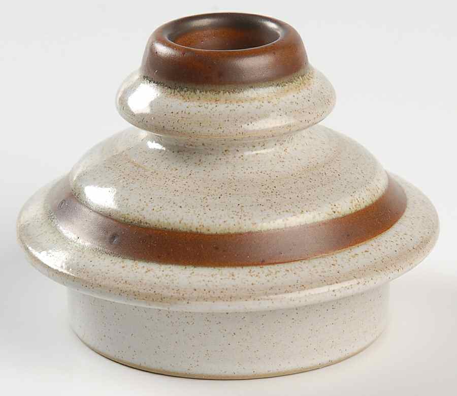 Potter's Wheel Rust Red Lid for Coffee Pot by Denby-Langley-1