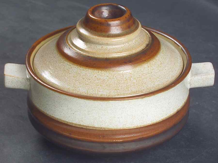 Potter's Wheel Rust Red Individual Casserole & Lid by Denby-Langley-1