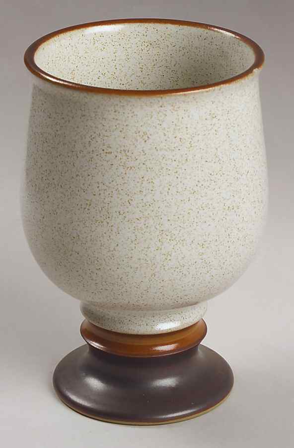 Potter's Wheel Rust Red 1o Oz China Goblet by Denby-Langley-1
