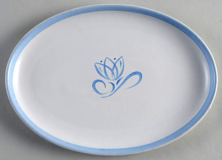 Pride 9" Oval Serving Platter by Denby-Langley-1