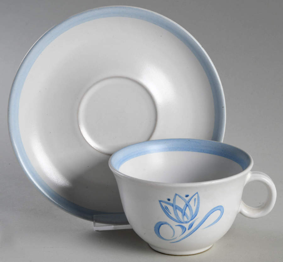 Pride Flat Cup & Saucer Set by Denby-Langley-1