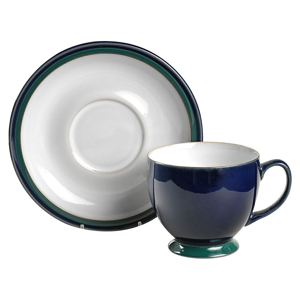 Regatta Footed Cup & Saucer Set by Denby-Langley-1