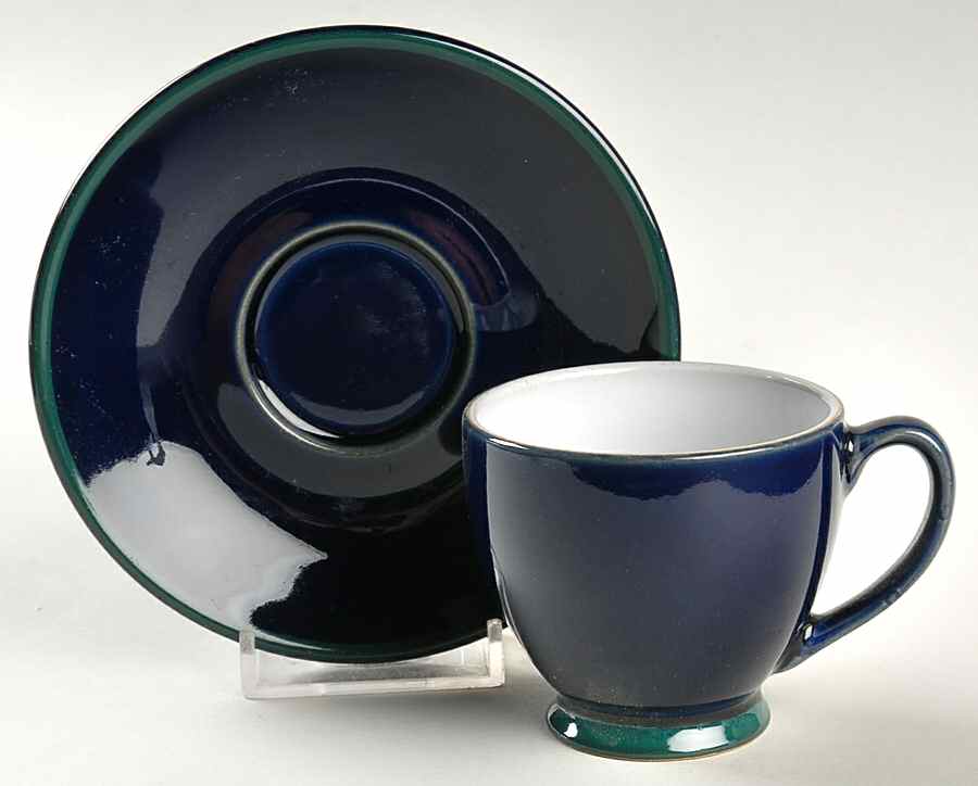Regatta Footed Demitasse Cup & Saucer Set by Denby-Langley-1