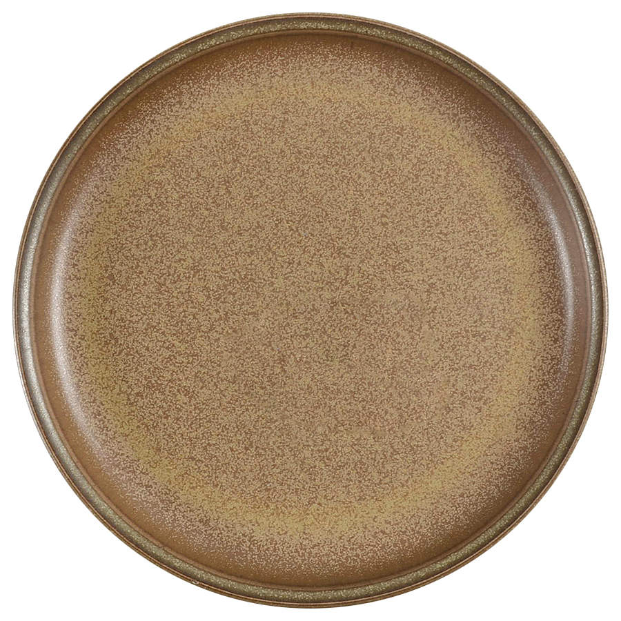 Romany Brown Salad Plate by Denby-Langley-1