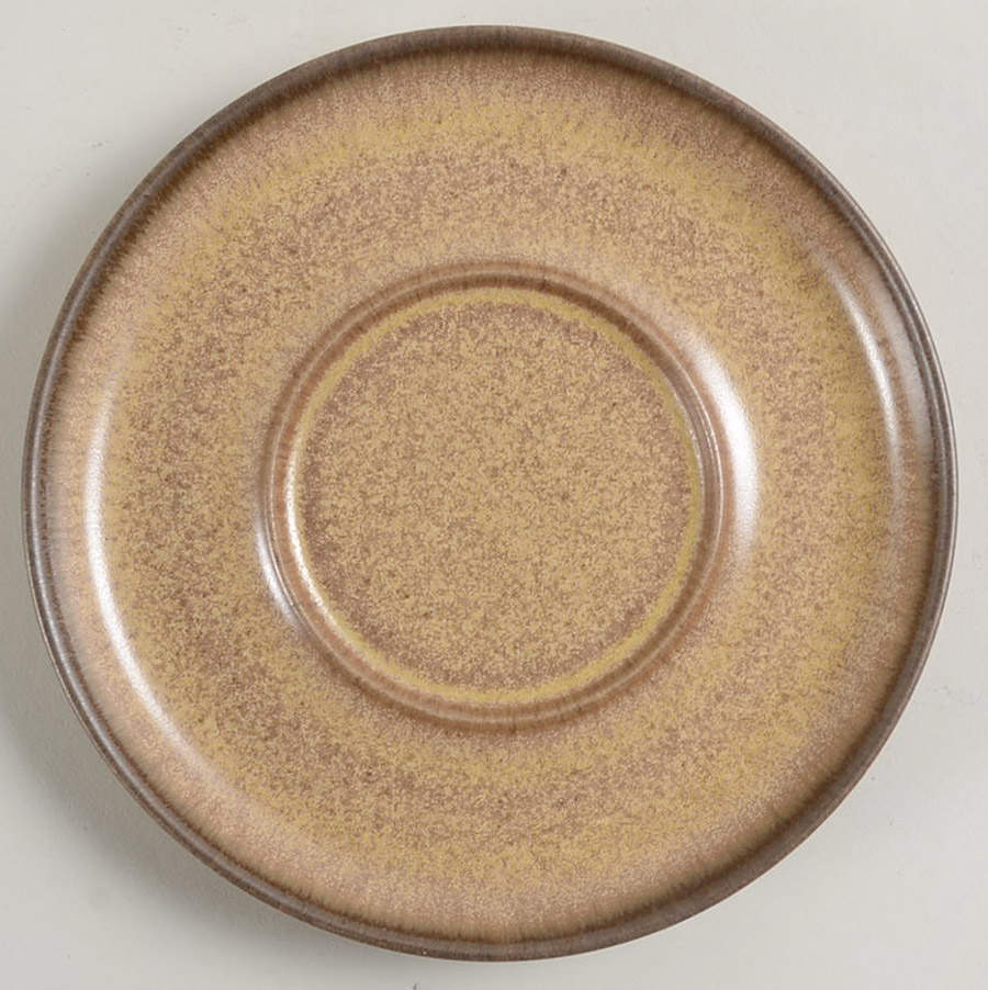 Romany Brown Saucer for Oversized Cup by Denby-Langley-1