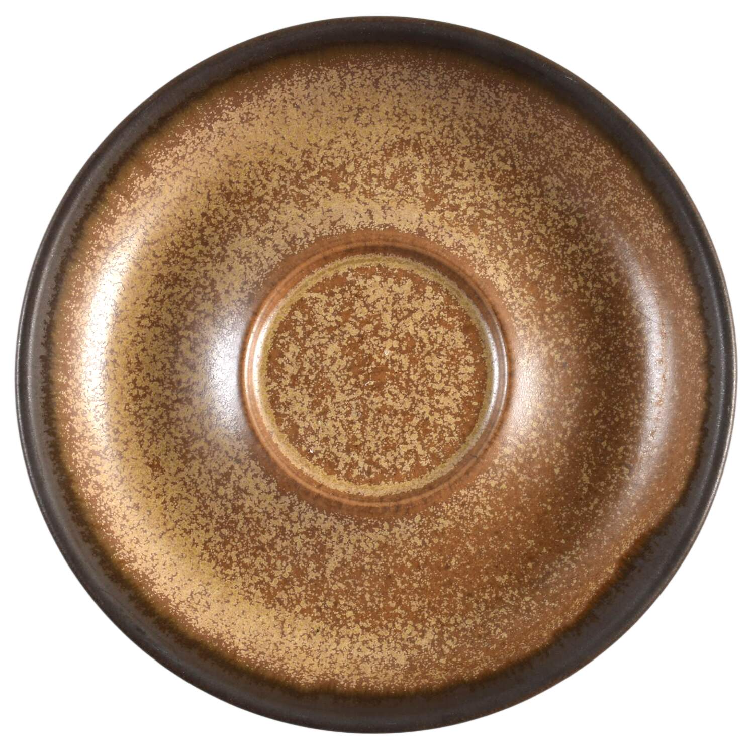 Romany Brown Saucer for Flat Cup by Denby-Langley-1