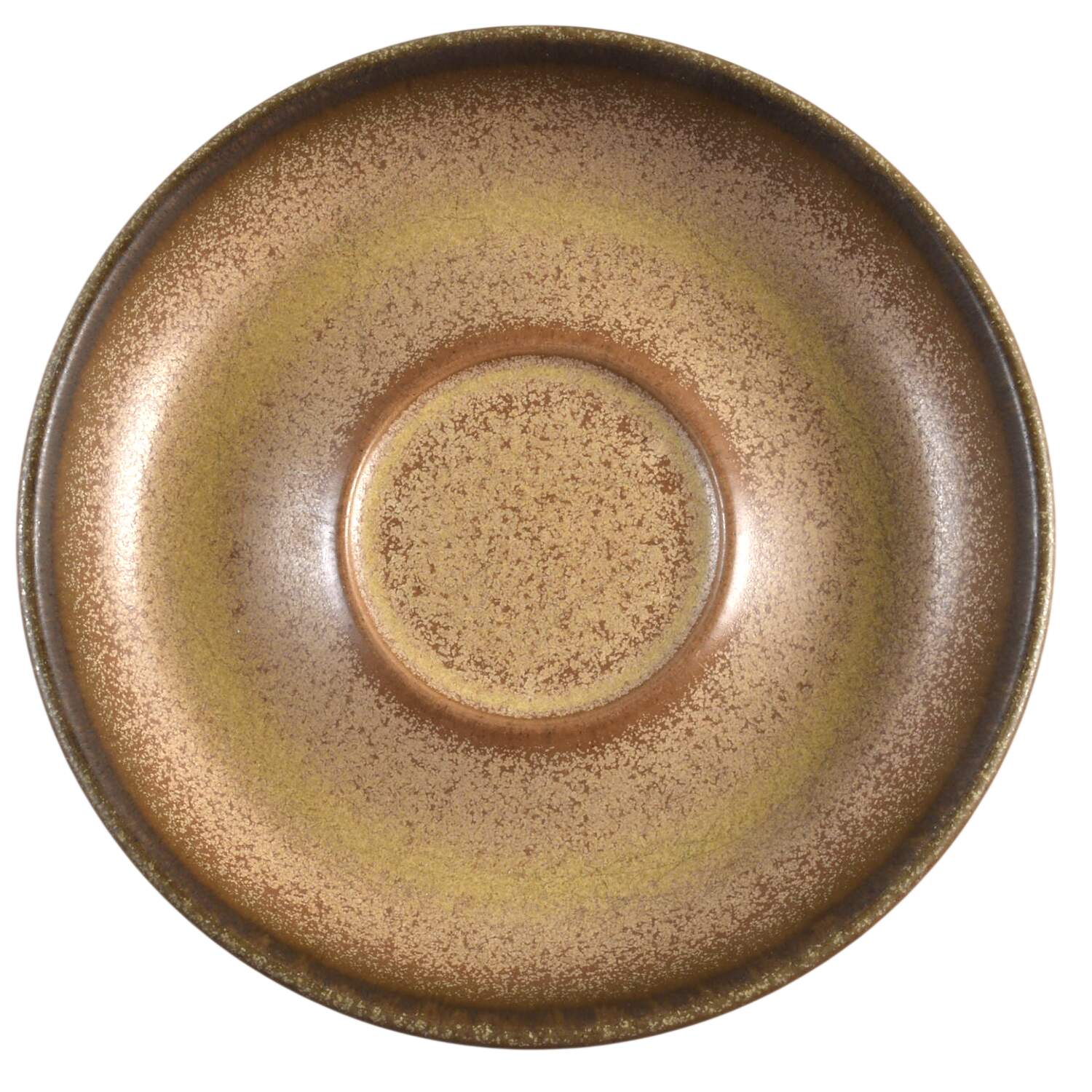Romany Brown Saucer for Flat Cup by Denby-Langley-1