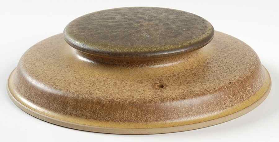 Romany Brown Lid for 2.5 Quart Round Casserole by Denby-Langley-1