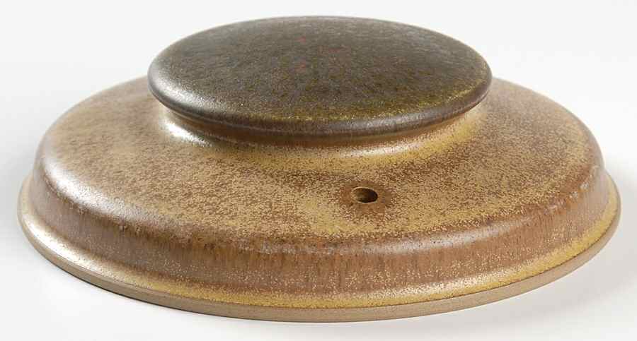 Romany Brown Lid for 1 Qt Round Casserole by Denby-Langley-1