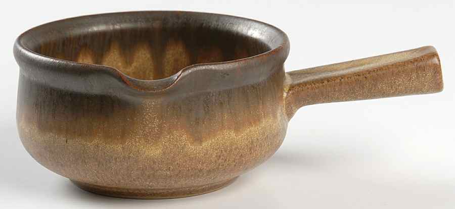 Romany Brown Gravy Boat by Denby-Langley-1
