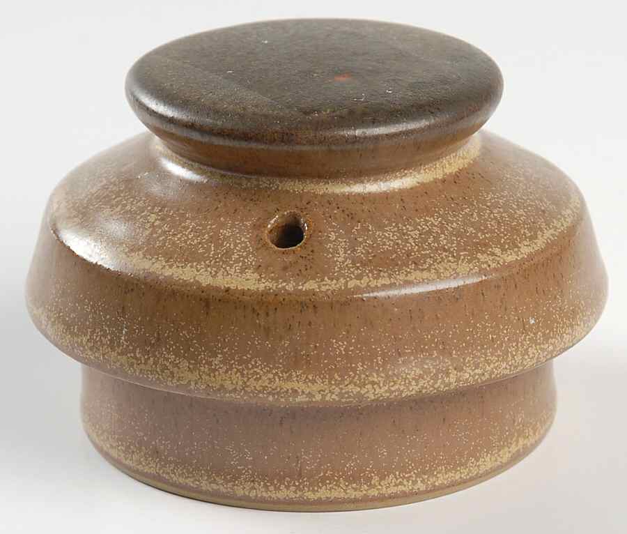Romany Brown Lid for Coffee Pot by Denby-Langley-1