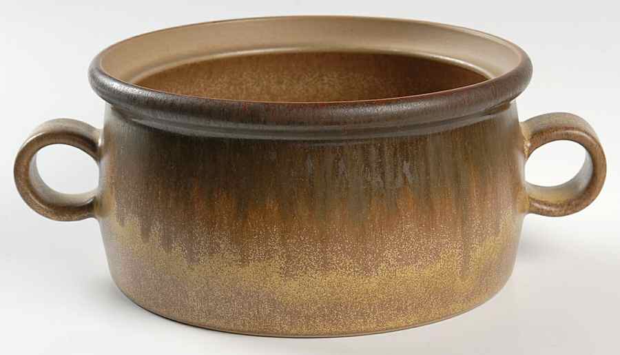 Romany Brown 1 Qt Round Casserole No Lid by Denby-Langley-1
