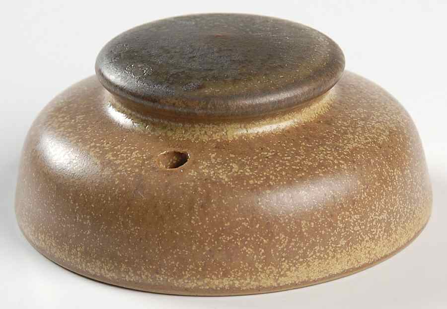Romany Brown Lid for Individual Casserole by Denby-Langley-1