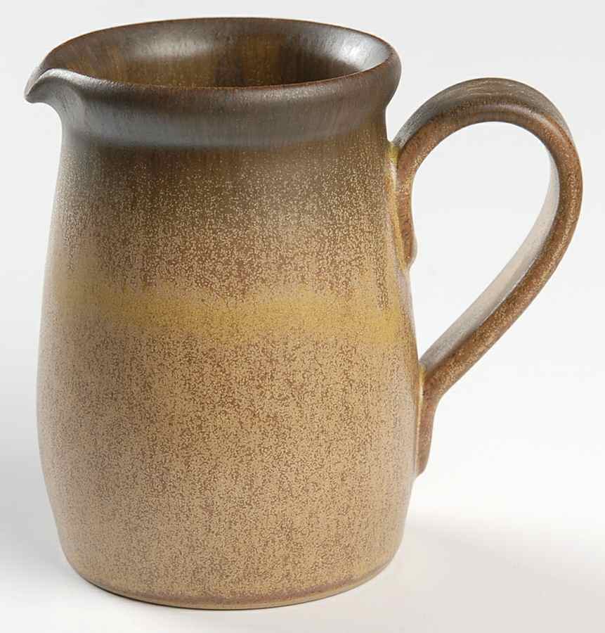 Romany Brown Creamer by Denby-Langley-1