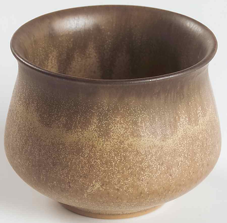 Romany Brown Open Sugar Bowl by Denby-Langley-1