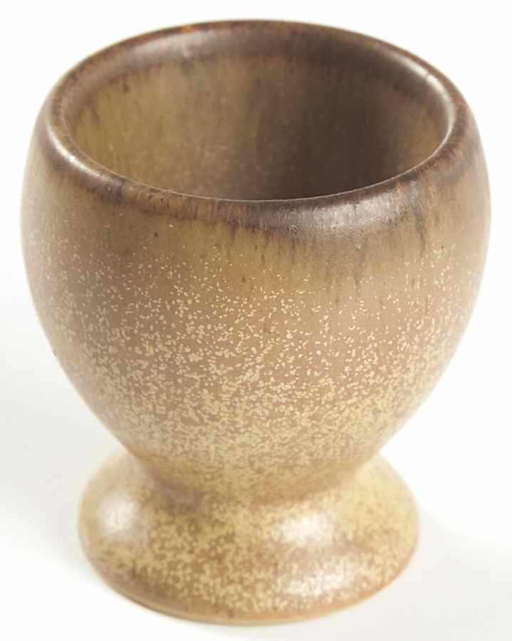 Romany Brown Single Egg Cup by Denby-Langley-1
