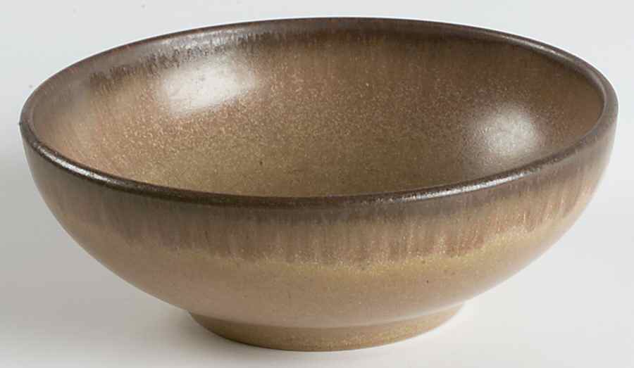 Romany Brown Fruit/Dessert (Sauce) Bowl by Denby-Langley-1