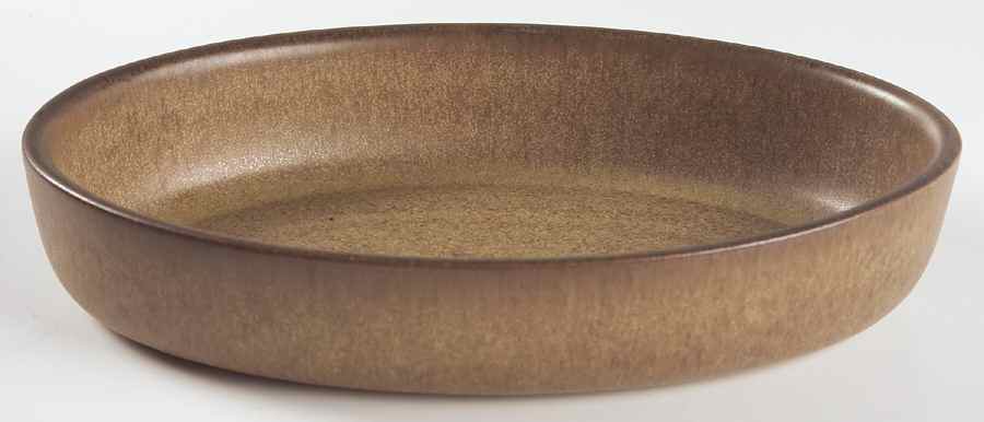 Romany Brown 10" Oval Baker by Denby-Langley-1