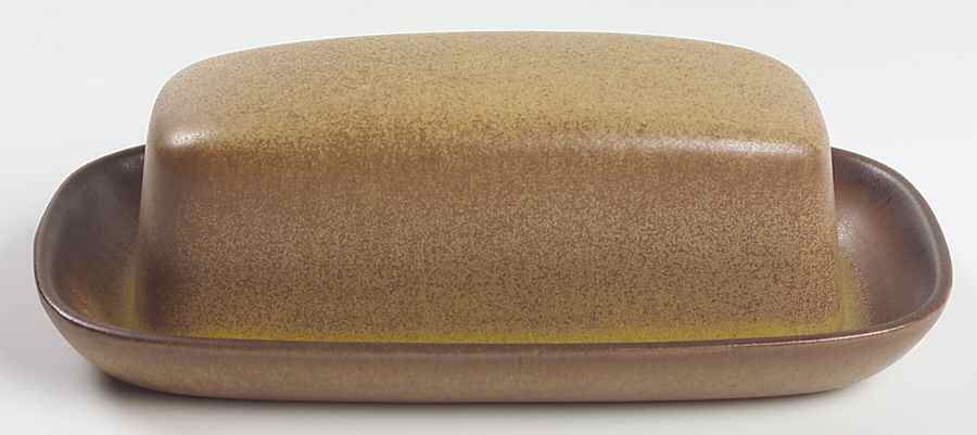 Romany Brown 1/4 Lb Covered Butter by Denby-Langley-1