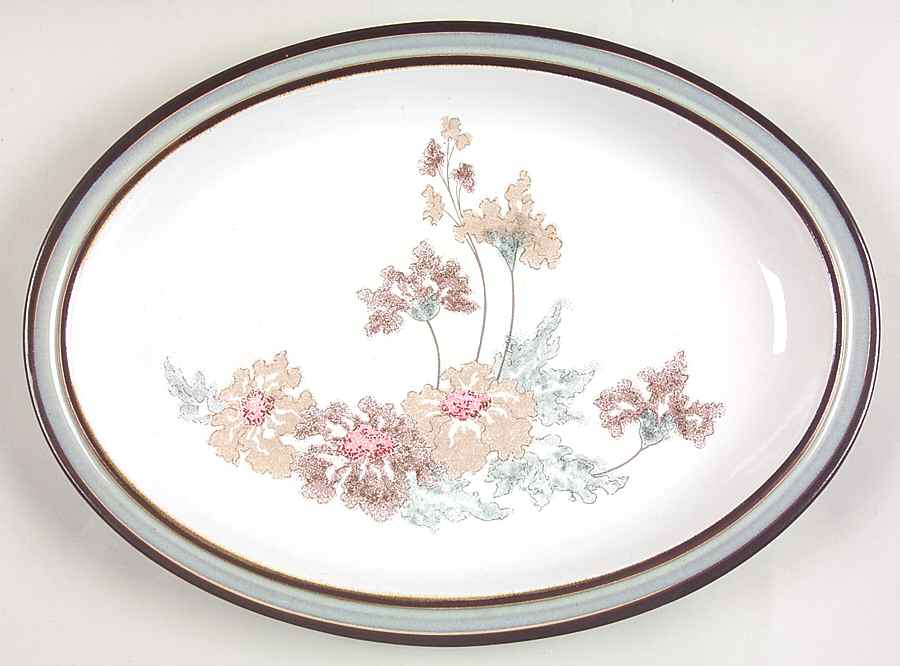 Romance 12" Oval Serving Platter by Denby-Langley-1
