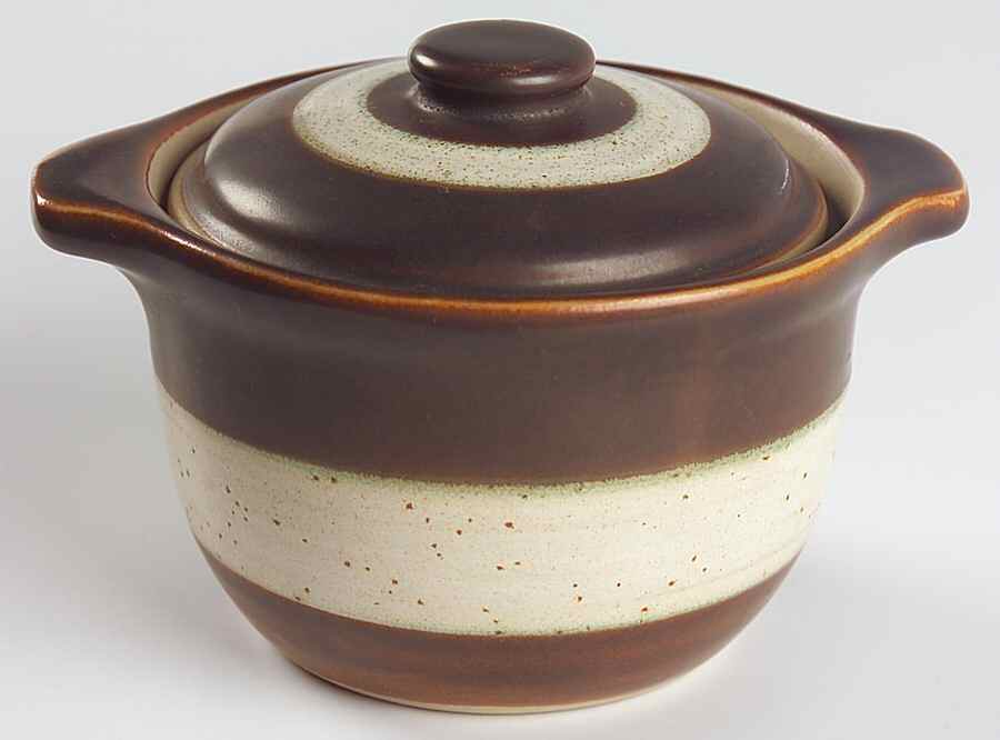 Russet Sugar Bowl & Lid by Denby-Langley-1
