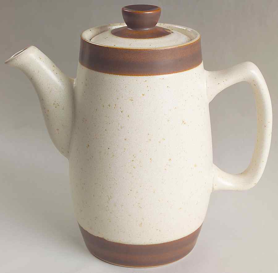 Russet Coffee Pot & Lid by Denby-Langley-1