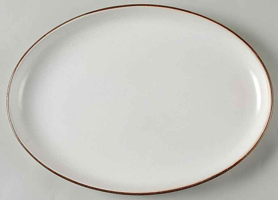 Sable 12" Oval Serving Platter by Denby-Langley-1