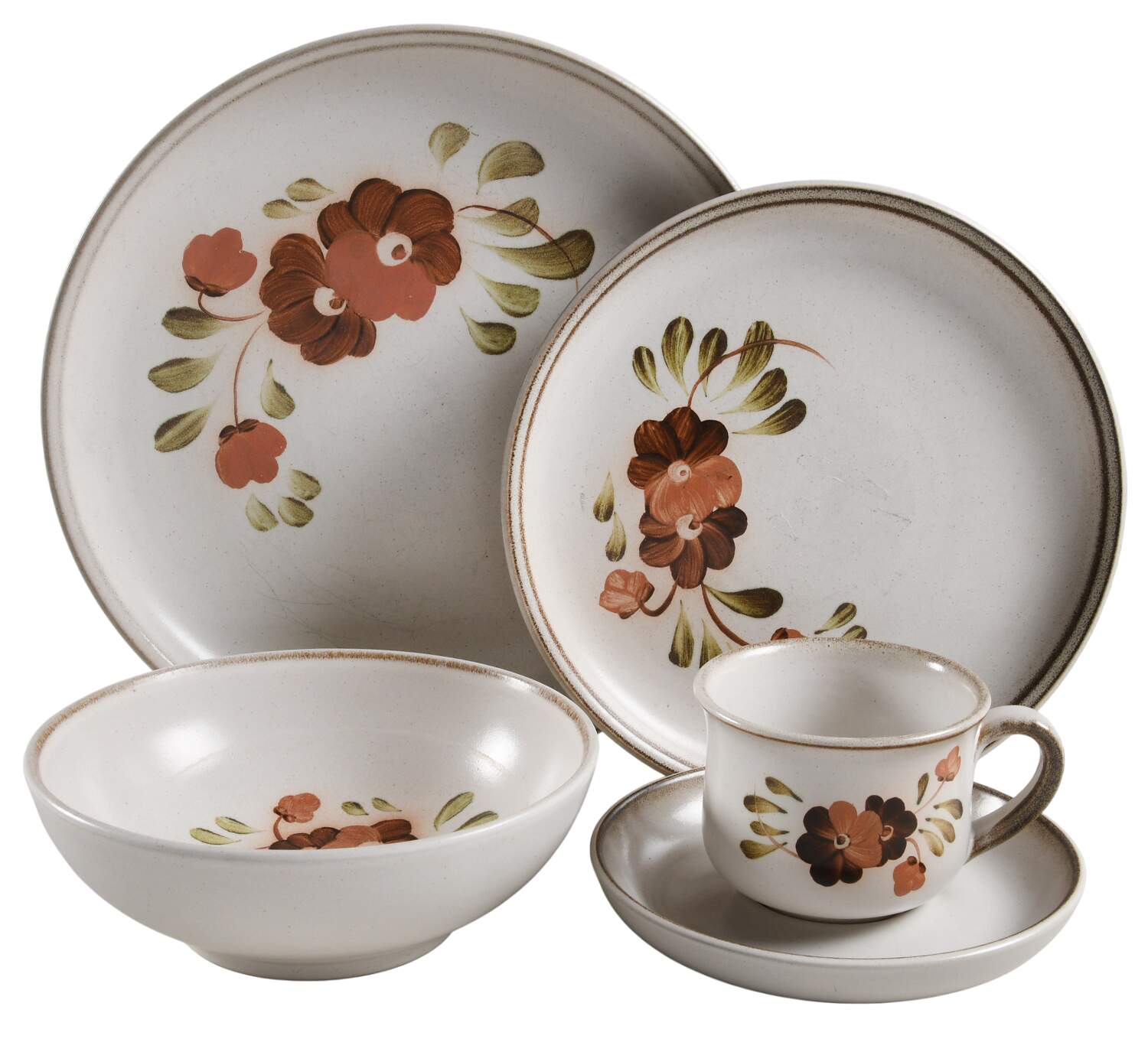 Serenade (Stoneware) 5 Piece Place Setting by Denby-Langley-1