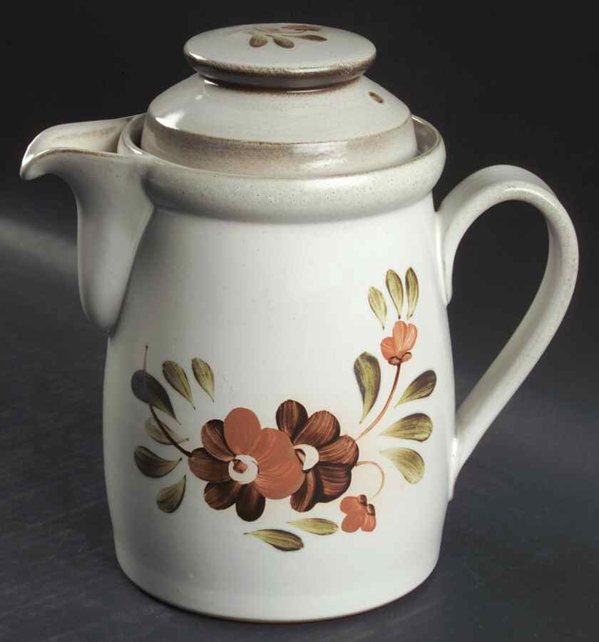 Serenade (Stoneware) Coffee Pot & Lid by Denby-Langley-1