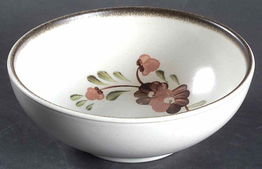 Serenade (Stoneware) Fruit/Dessert (Sauce) Bowl by Denby-Langley-1