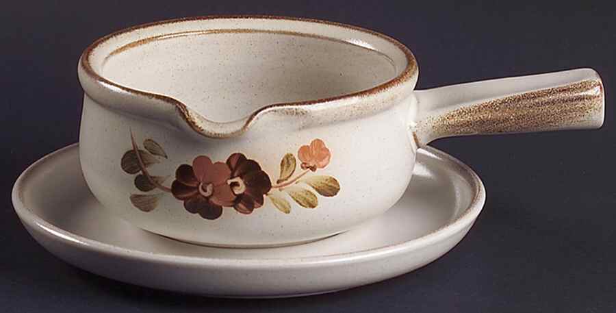 Serenade (Stoneware) Gravy Boat & Underplate by Denby-Langley-1