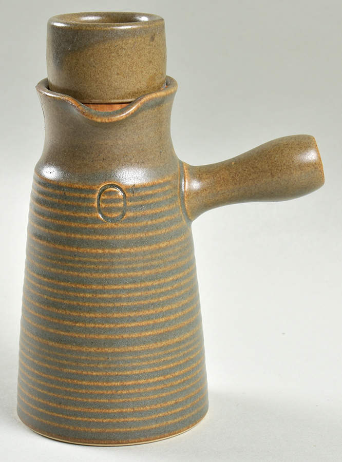Sherwood Oil Cruet and Stopper by Denby-Langley-1