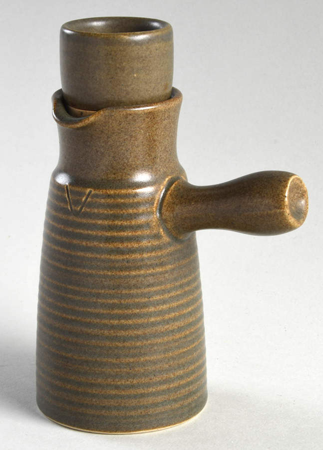 Sherwood Vinegar Cruet and Stopper by Denby-Langley-1