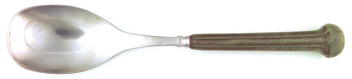 Sherwood Salad Serving Spoon with Stainless Bowl by Denby-Langley-1