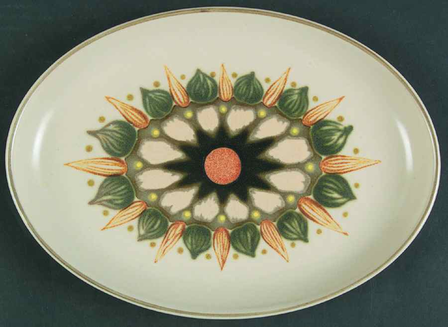 Sherwood 11" Oval Serving Platter by Denby-Langley-1