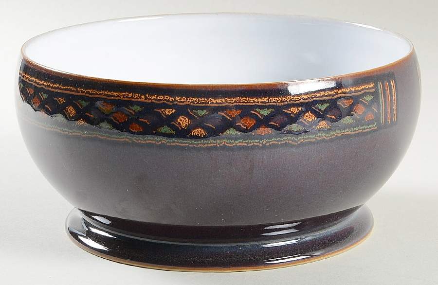 Shiraz 8" Round Vegetable Bowl by Denby-Langley-1