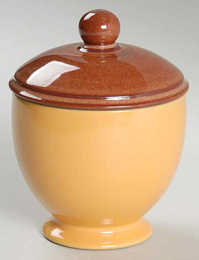 Spice Sugar Bowl & Lid by Denby-Langley-1